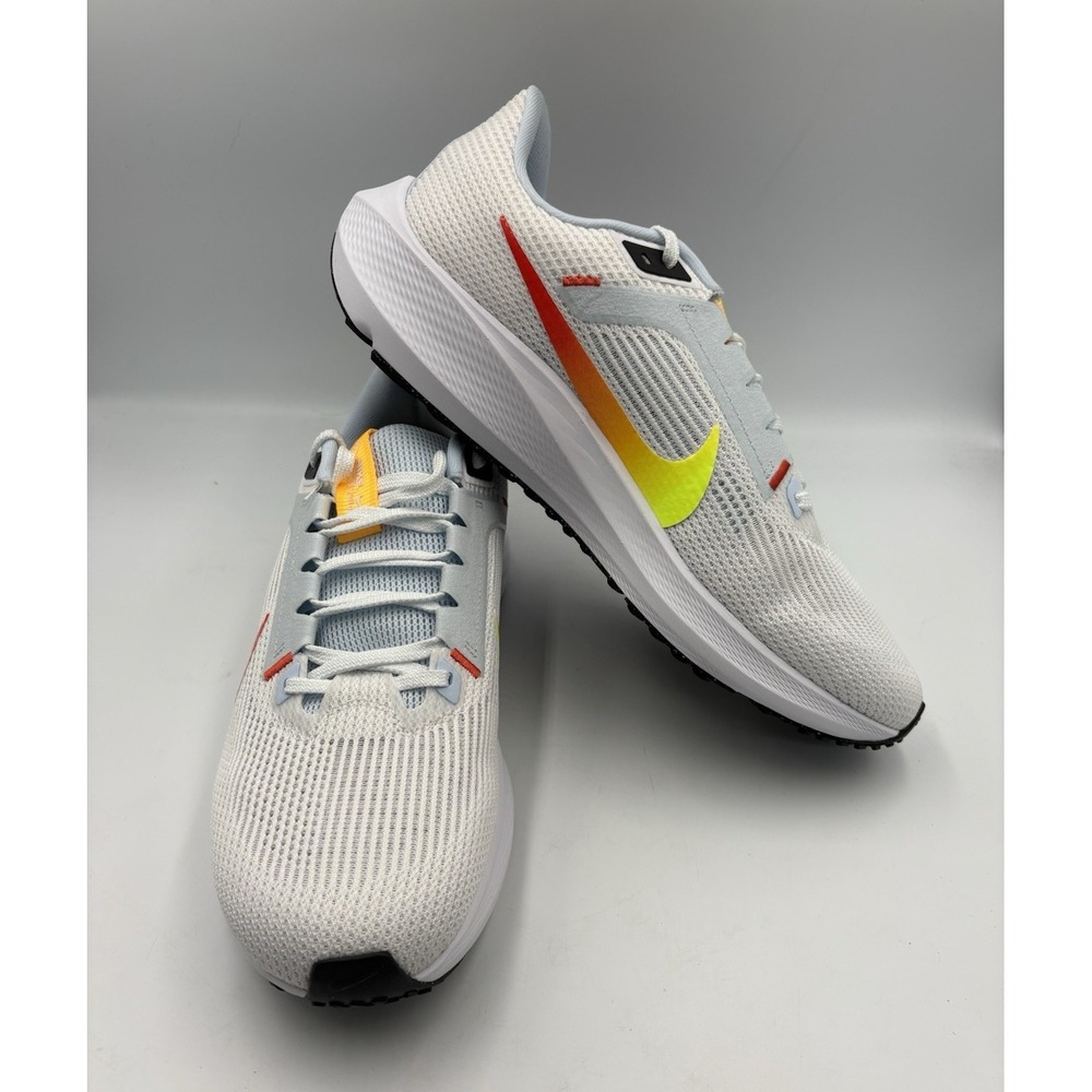 Nike Air Zoom Pegasus 40 Men's Running Shoes White Mesh Breathable 11 DV3854-102
